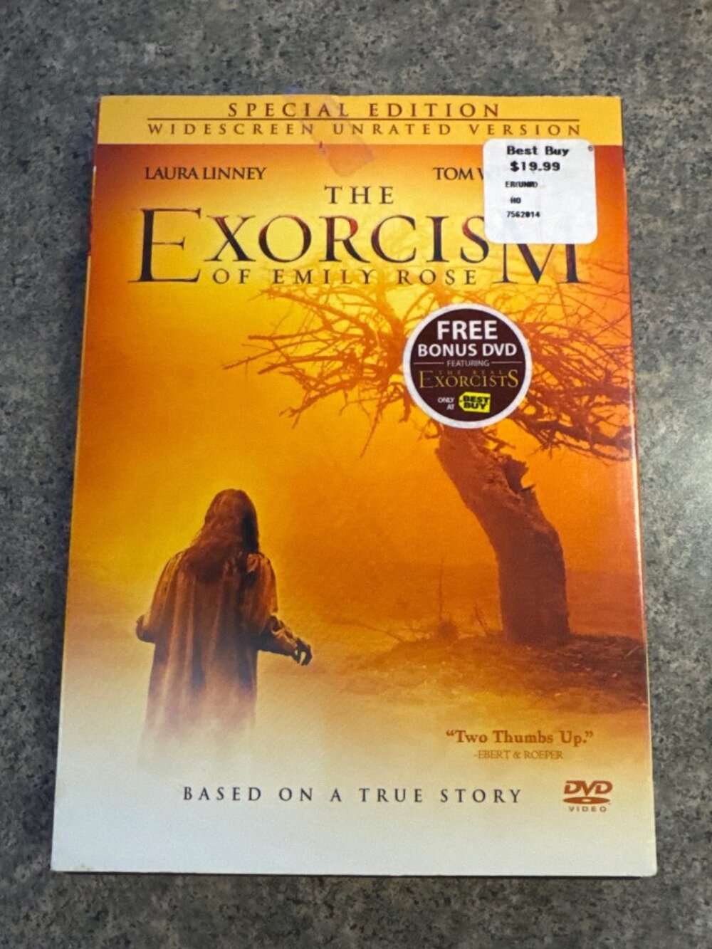 The Exorcism Of Emily Rose DVD Special Edition Widescreen Unrated Version With B